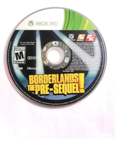 Borderlands The Pre-sequel Xbox 360 (Reacondicionado)