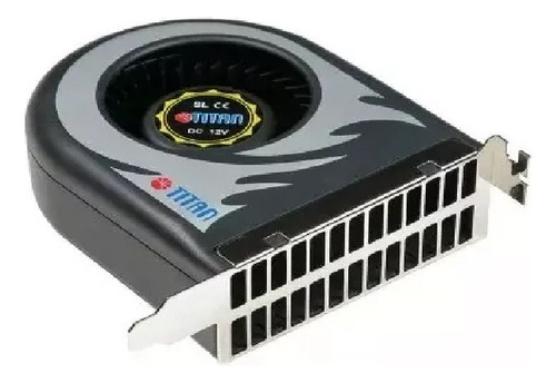 Extractor De Calor Gabinete Ttc005 Titan Doble Blower Buje