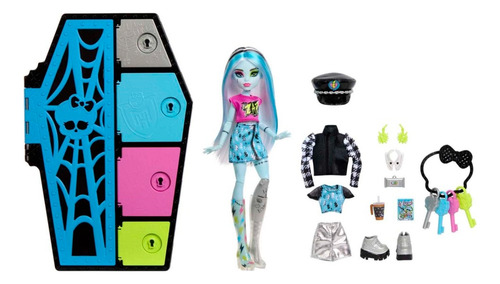 Muñeca Monster High Skulltimate Secrets Frankie Stein Hky62