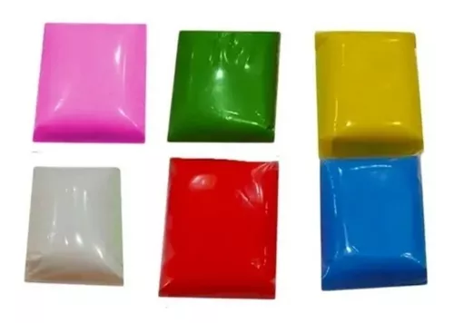 Masas colores en bolsa foamy moldeable 60g