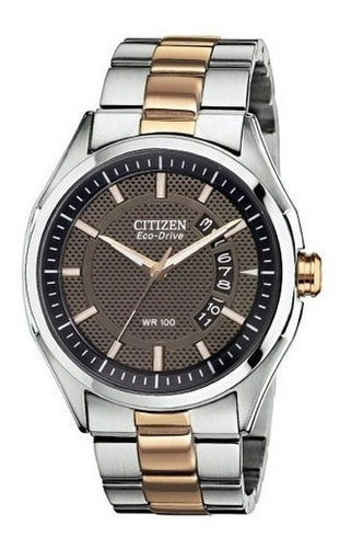 Conduzca Desde El Reloj Citizen Ecodrive Para Hombre Dorado