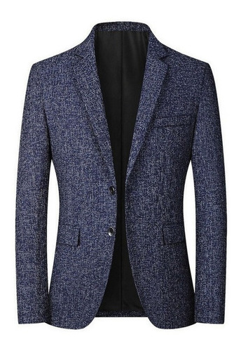 Chaqueta Fina Tipo Blazer Casual Para Hombre [u]