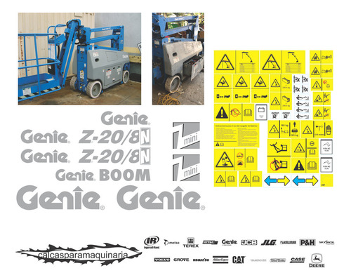 Kit De Calcas De Restauración Para Genie Z 20-8 N