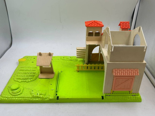 Pinypon Set Grange Vintage 80s Mattel Aurimat Naranja (Usado)