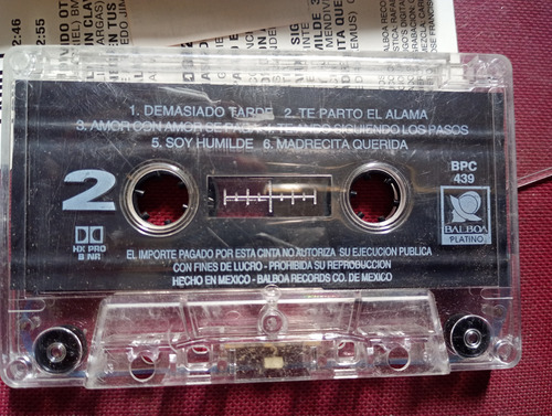 Los Mendevil Puras Rancheras Casete Estándar (Usado)