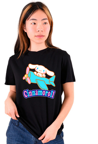 Remera Camiseta Adulto Cinnamoroll  En 4 Diseños Unisex