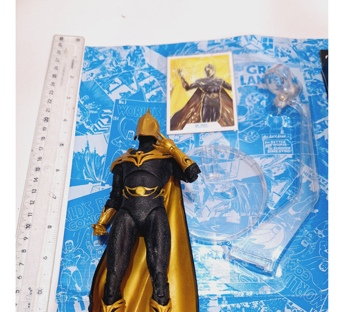 Black Adam Hawkman & Dr Fate Mcfarlane Toys (Usado)