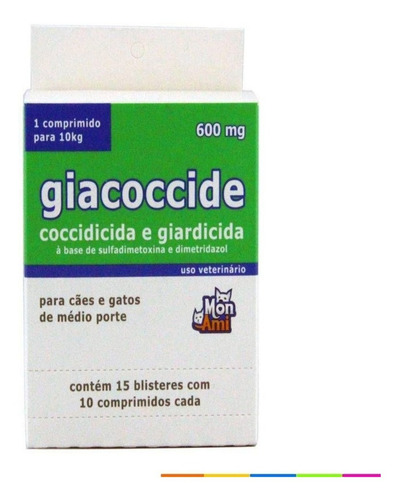 Giacoccide Tratamento Infecção Giárdias Em Cachorros E Gatos