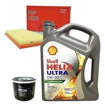 Comprar Aceite Shell Helix 0w20 + Kit Filtros Fiat Strada 1.3 