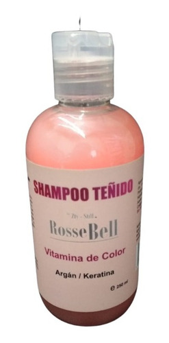 Shampoo Teñido Rosse Bell Vitamina De Color Argán 250ml