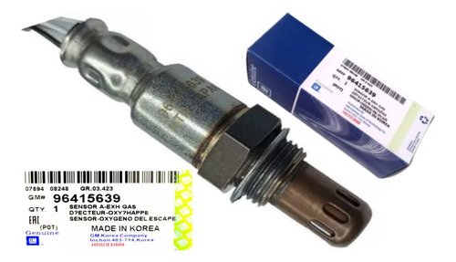 Sensor De Oxigeno Cavalier Trailblazer Impala Spark 4 Pines 