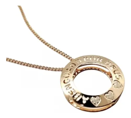 comprar Presente Para Mulher Lindo Colar Abençoada Por Deus Rommanel