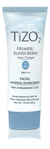 Tizo 2 | Protector Solar Facial Mineral | Sin Color | Spf 40
