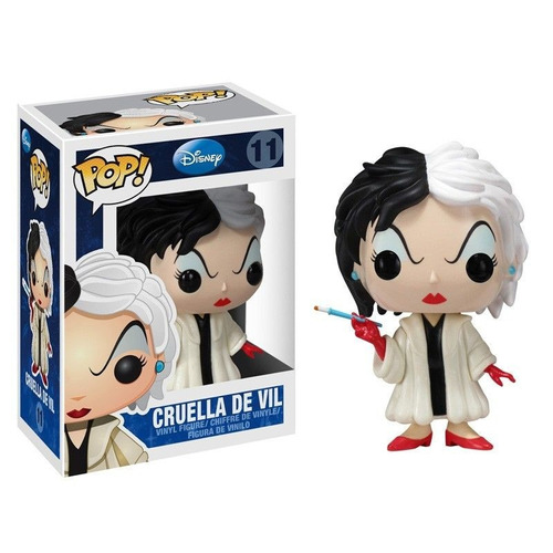 ¡disney Pop! Figura Del Vinilo Cruella De Vil [101