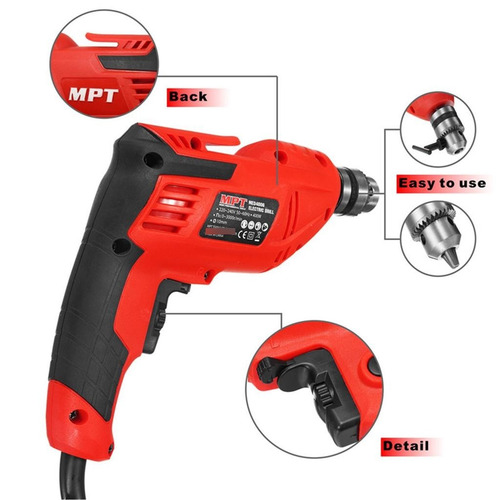 Taladro Electrico Mpt De 400w Potente *soy Tienda*
