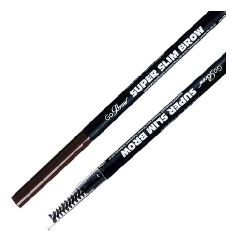 Lápiz De Cejas Slim Ruby Kisses Go Brow Dark Brown