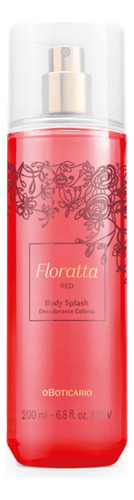 O Boticário Floratta Red Body splash Deo-colônia 200ml para feminino