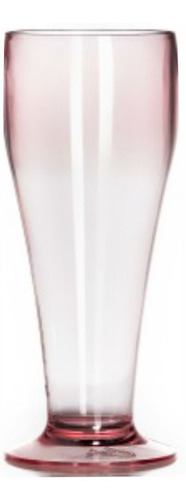 Kit 40 Taças Tulipa Chopp 200ml Acrílica - Aloha Cor Rose