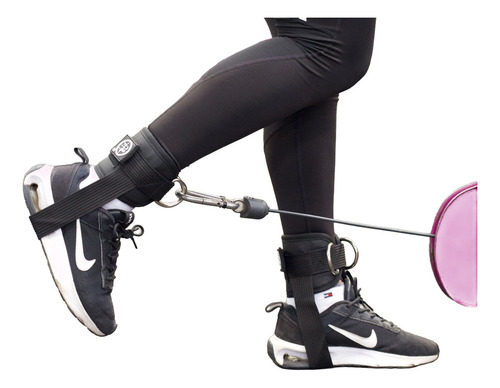 Par De Grilletes Para Tobillo Con Talonera Nb Fit Gym Elite