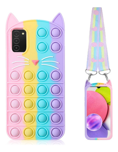 Gddjong Pop It - Funda De Teléfono Para Samsung Galaxy A03s