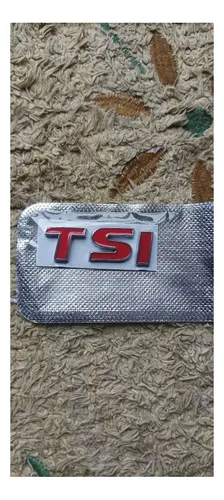 Emblema Tsi Auto Accesorios Tuning Lujo Compatible Con Vw