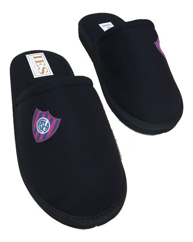 Pantuflas Mujer Dama Futbol Chinelas Estampadas San Lorenzo