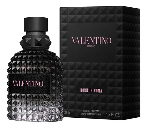 Perfume Valentino Uomo Born In Roma Edt Spray Para Homens 50