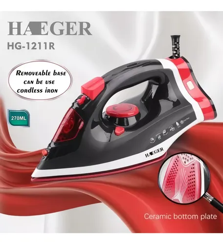 Plancha De Ropa A Vapor 2600w Hg-1211r