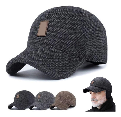 Gorra De Béisbol De Invierno Con Orejeras