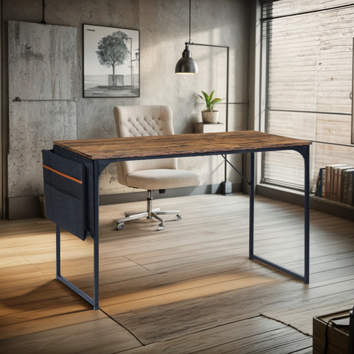 Furniturer Escritorio Para Computadora Con Bolsa De