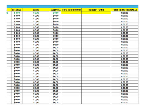 Administrá Tu Taxi Y Ganá Más Con Este Excel