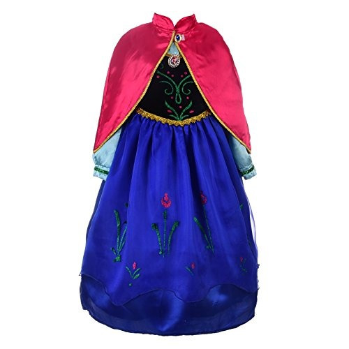 Dressy Daisy Girls Frozen Princess Anna Disfraces Vestido De