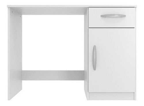 Escritorio Compaq Con Puerta Y Cajon Blanco - Be Design
