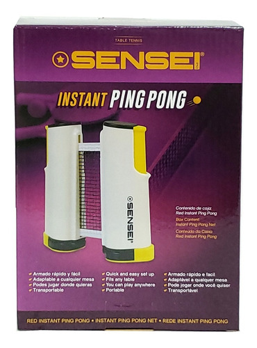 Red Ping Pong Instant Profesional  Soporte Retráctil 