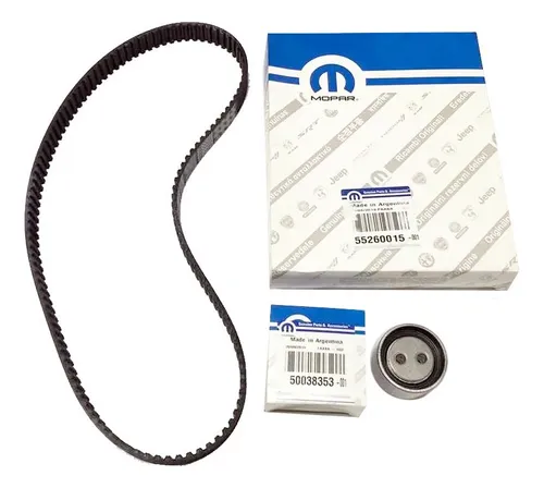 Correa Distribución Y Tensor Fijo Fiat Strada 1.4 Original