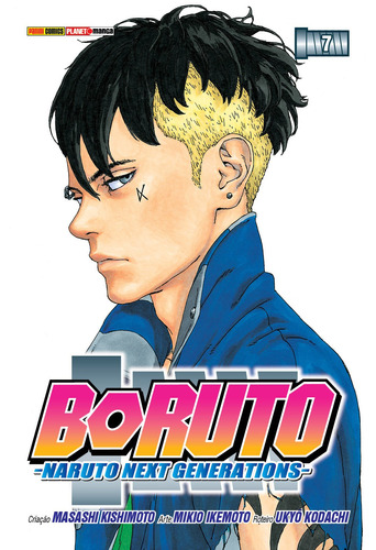 Boruto: Naruto Next Generations Vol. 7, de Kishimoto, Masashi. Editora Panini Brasil LTDA, capa mole em português, 2019