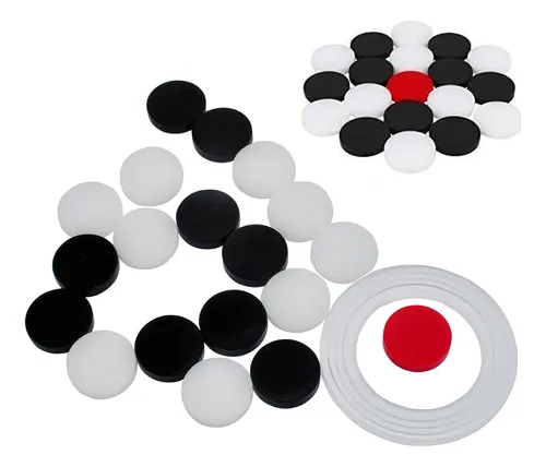 Juego De 20 Monedas De Plástico Carrom Board Coins Aaprotool