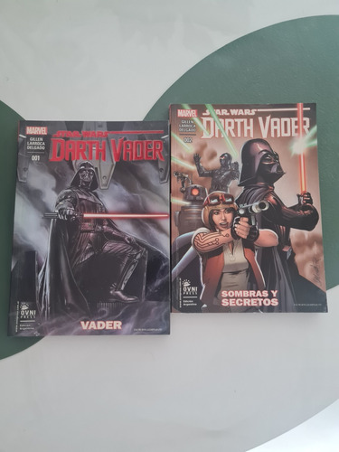 Comic Revista Libro Star Wars Darth Vader Pack X2 