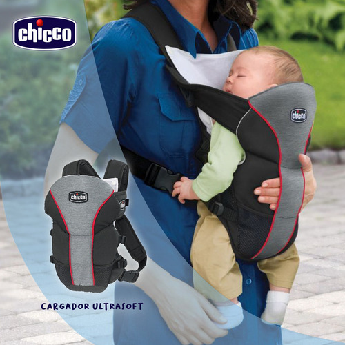 Porta Bebe Canguro 2en1 Chicco Ergonomica Ultrasoft Infant
