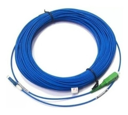 Cordão Óptico Lc/pc - Sc/apc Singlemode Simplex 30 Metros