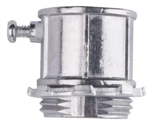 Terminal Galvanizado Conector Conduit Emt 20mm Set3 Unidades