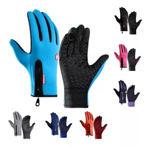 Guantes Bicicleta Mtb Invierno Termicos Impermeables Touch