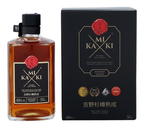 Whisky Kamiki Intense Wood Goldbottle