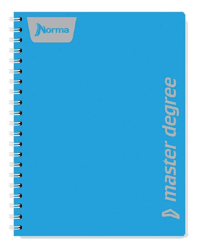 Libreta Espiral Do 100h Cuadro 7 Norma Master Degree 2 Pz