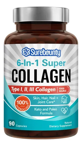 comprar Surebounty Multi Collagen Complex, Tipo I, Ii, Iii, Súper C