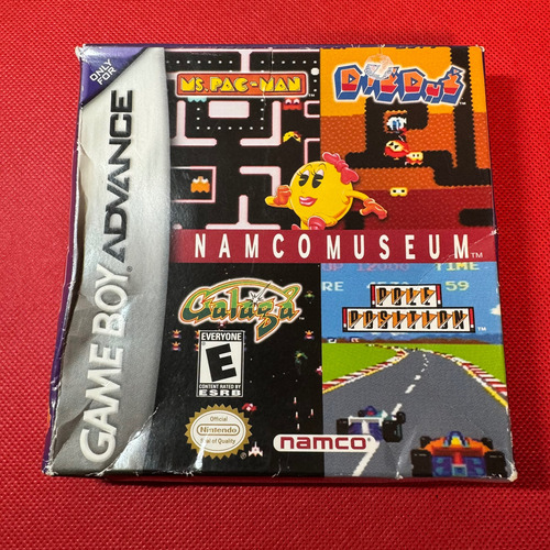 Namco Museum Nintendo Game Boy Advance Nba Original