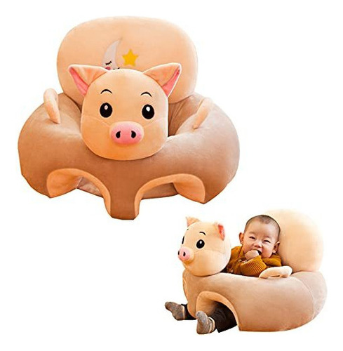 Asiento De Felpa De Apoyo For Bebés De 3 A 24 Meses, Con Fo