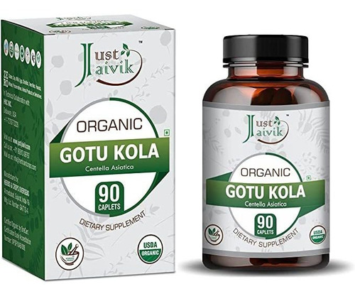 Tabletas 100% Orgánicas De Gotu Kola (centella Asiatica) -.