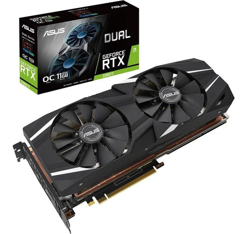 Placa De Video Asus Geforce Rtx 2080 Ti Dual Oc 11gb Gddr6