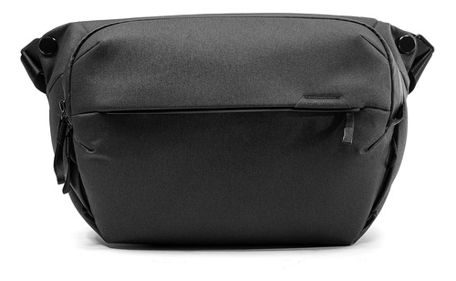 Bolso Negro De Una Tira 10l + Bolsillo Laptop 13  